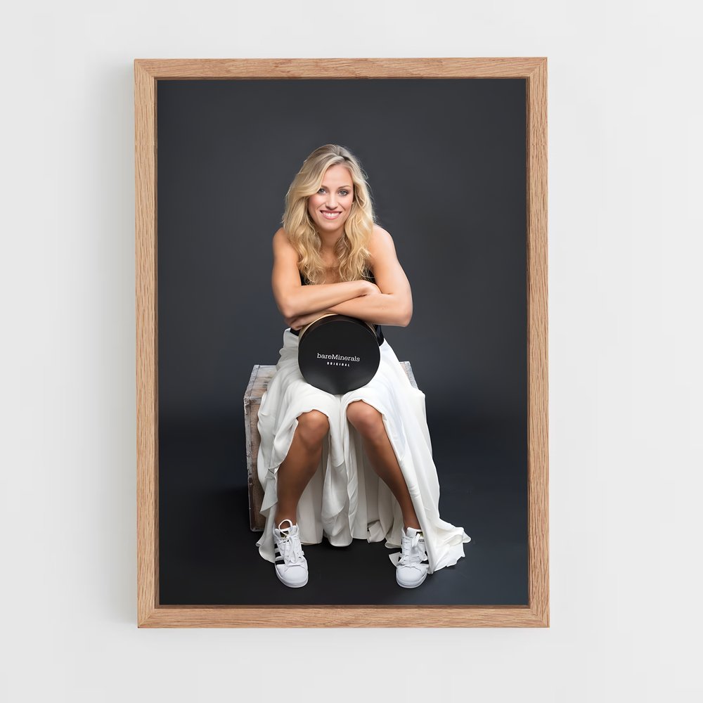 Poster Angelique kerber coiffée – affiche Tennis (vue 4)